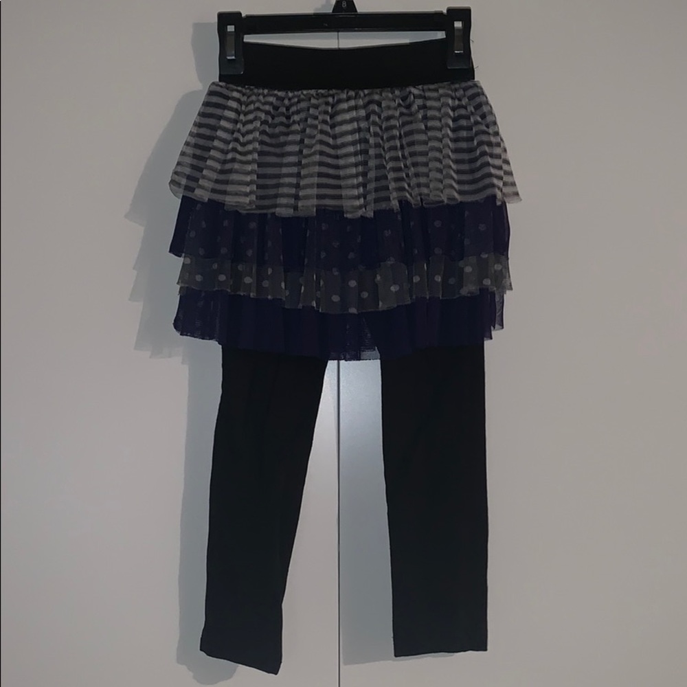 Girls legging tutu one piece.
